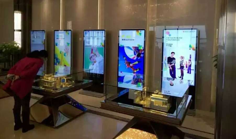 售楼处立式广告机项目