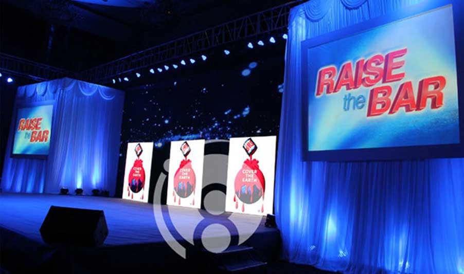 舞台演绎租赁屏项目